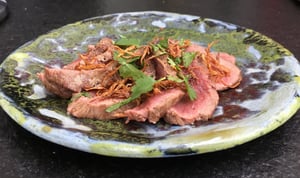 sliced-lamb-with-ginger